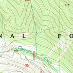 United States Geological Survey Stahl Peak, MT (1997, 24000-Scale) digital map