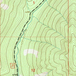 United States Geological Survey Stahl Peak, MT (1997, 24000-Scale) digital map