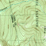 United States Geological Survey Stairs Mountain, NH (1987, 24000-Scale) digital map