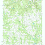 United States Geological Survey Staley Crossroads, SC (1986, 24000-Scale) digital map