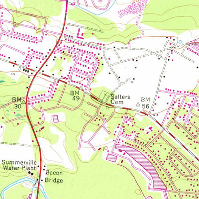 United States Geological Survey Stallsville, SC (1957, 24000-Scale) digital map