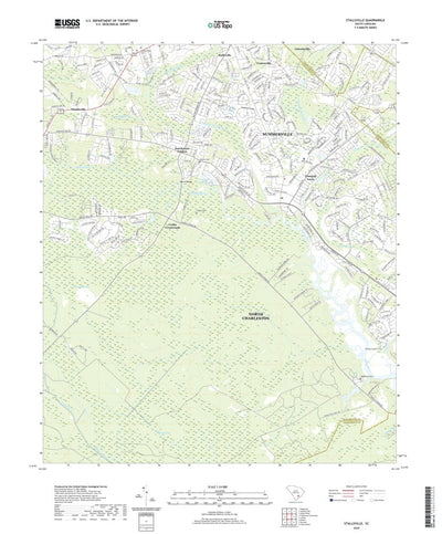 United States Geological Survey Stallsville, SC (2020, 24000-Scale) digital map