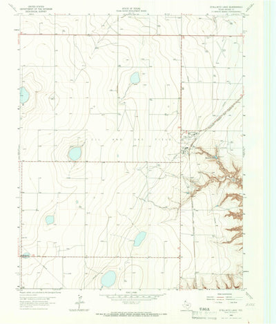 United States Geological Survey Stallwitz Lake, TX (1963, 24000-Scale) digital map