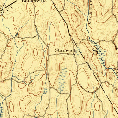 United States Geological Survey Stamford, CT-NY (1893, 62500-Scale) digital map