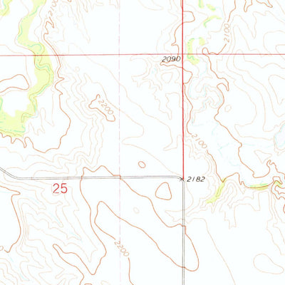 United States Geological Survey Stamford NW, SD (1972, 24000-Scale) digital map