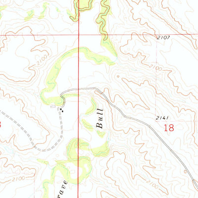 United States Geological Survey Stamford NW, SD (1972, 24000-Scale) digital map