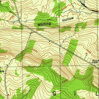United States Geological Survey Stamford, NY (1946, 31680-Scale) digital map