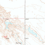 United States Geological Survey Stamford SE, SD (1951, 24000-Scale) digital map