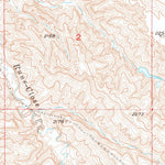 United States Geological Survey Stamford SE, SD (1951, 24000-Scale) digital map