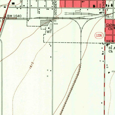 United States Geological Survey Stamford, TX (1965, 24000-Scale) digital map