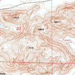 United States Geological Survey Stampede Meadow, WY (1951, 24000-Scale) digital map