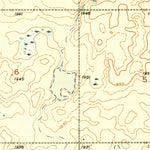 United States Geological Survey Stampede, ND (1948, 24000-Scale) digital map