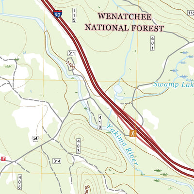 United States Geological Survey Stampede Pass, WA (2020, 24000-Scale) digital map