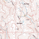 United States Geological Survey Stampede Ranch, NV (1970, 24000-Scale) digital map