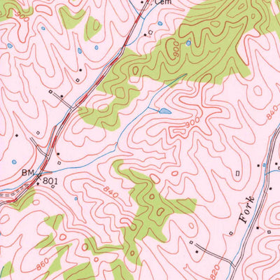 United States Geological Survey Stamping Ground, KY (1953, 24000-Scale) digital map