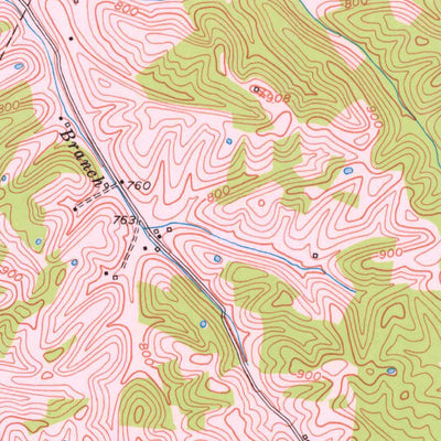 United States Geological Survey Stamping Ground, KY (1953, 24000-Scale) digital map