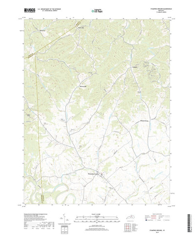 United States Geological Survey Stamping Ground, KY (2019, 24000-Scale) digital map