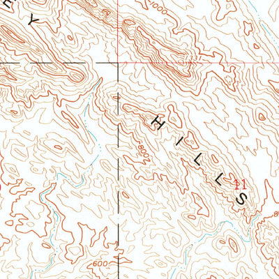 United States Geological Survey Standard Wash, AZ-CA (1959, 24000-Scale) digital map