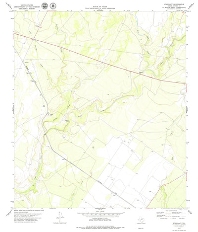 United States Geological Survey Standart, TX (1979, 24000-Scale) digital map