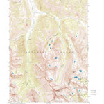 United States Geological Survey Standhope Peak, ID (1967, 24000-Scale) digital map