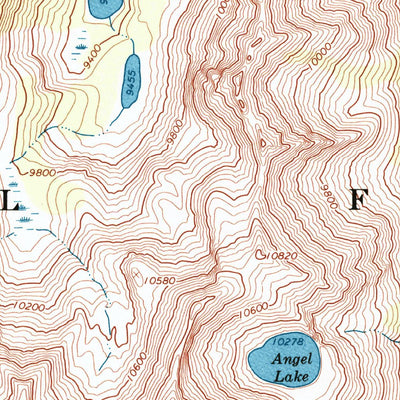 United States Geological Survey Standhope Peak, ID (1967, 24000-Scale) digital map
