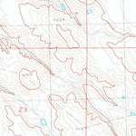 United States Geological Survey Standing Butte SW, SD (1983, 24000-Scale) digital map