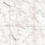 United States Geological Survey Standing Butte SW, SD (1983, 24000-Scale) digital map