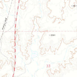 United States Geological Survey Standing Horse Mesa, AZ (1972, 24000-Scale) digital map