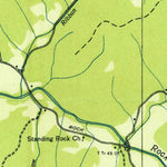 United States Geological Survey Standing Rock, TN (1936, 24000-Scale) digital map