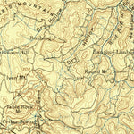United States Geological Survey Standing Stone, TN (1897, 125000-Scale) digital map
