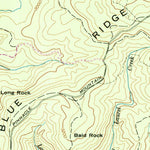 United States Geological Survey Standingstone Mountain, SC-NC (1965, 24000-Scale) digital map