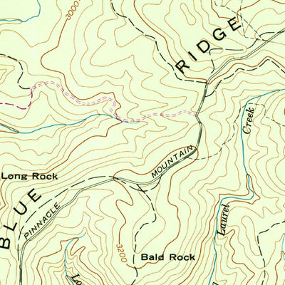 United States Geological Survey Standingstone Mountain, SC-NC (1965, 24000-Scale) digital map