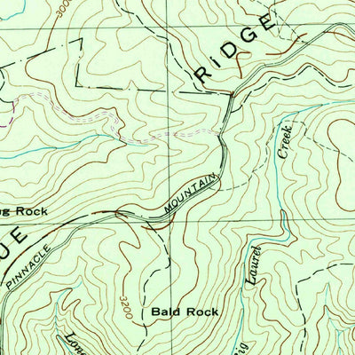 United States Geological Survey Standingstone Mountain, SC-NC (1997, 24000-Scale) digital map