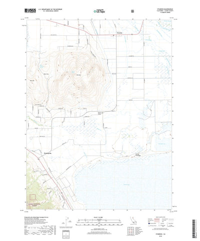 United States Geological Survey Standish, CA (2018, 24000-Scale) digital map