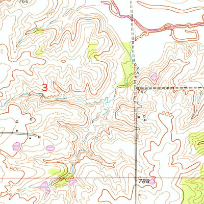 United States Geological Survey Standish, MO (1951, 24000-Scale) digital map