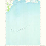 United States Geological Survey Standish NE, MI (1967, 24000-Scale) digital map