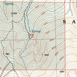 United States Geological Survey Standrod, UT-ID (2001, 24000-Scale) digital map