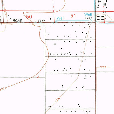 United States Geological Survey Stanfield, AZ (1992, 24000-Scale) digital map