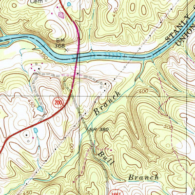 United States Geological Survey Stanfield, NC (2002, 24000-Scale) digital map