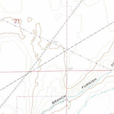 United States Geological Survey Stanfield, OR (1962, 24000-Scale) digital map