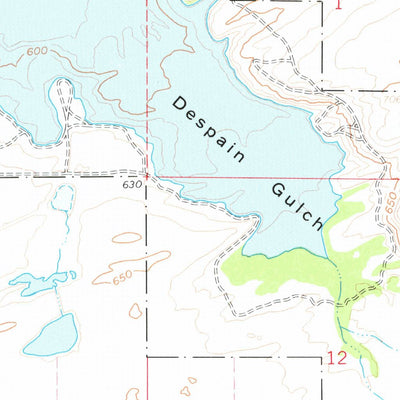 United States Geological Survey Stanfield, OR (1962, 24000-Scale) digital map