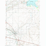 United States Geological Survey Stanfield, OR (1993, 24000-Scale) digital map
