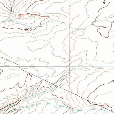 United States Geological Survey Stanfield SE, OR (1993, 24000-Scale) digital map