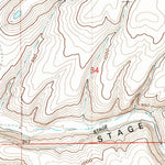 United States Geological Survey Stanfield SE, OR (1993, 24000-Scale) digital map