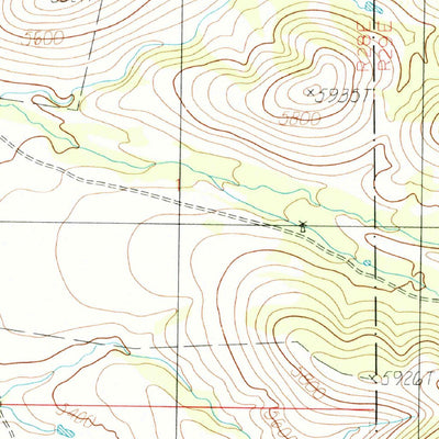 United States Geological Survey Stanford Canyon, AZ (1986, 24000-Scale) digital map