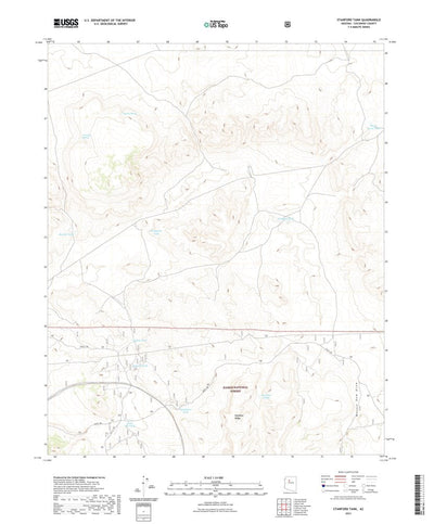 United States Geological Survey Stanford Tank, AZ (2021, 24000-Scale) digital map