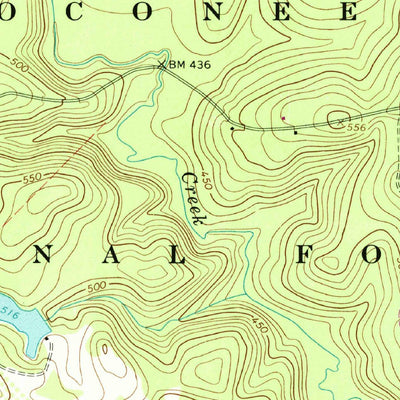 United States Geological Survey Stanfordville, GA (1964, 24000-Scale) digital map