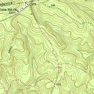 United States Geological Survey Stanfordville, GA (1964, 24000-Scale) digital map