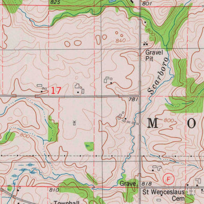 United States Geological Survey Stangelville, WI (1978, 24000-Scale) digital map