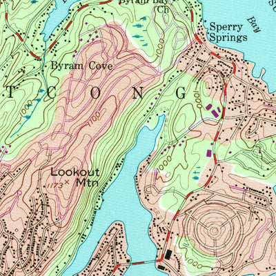 United States Geological Survey Stanhope, NJ (1954, 24000-Scale) digital map